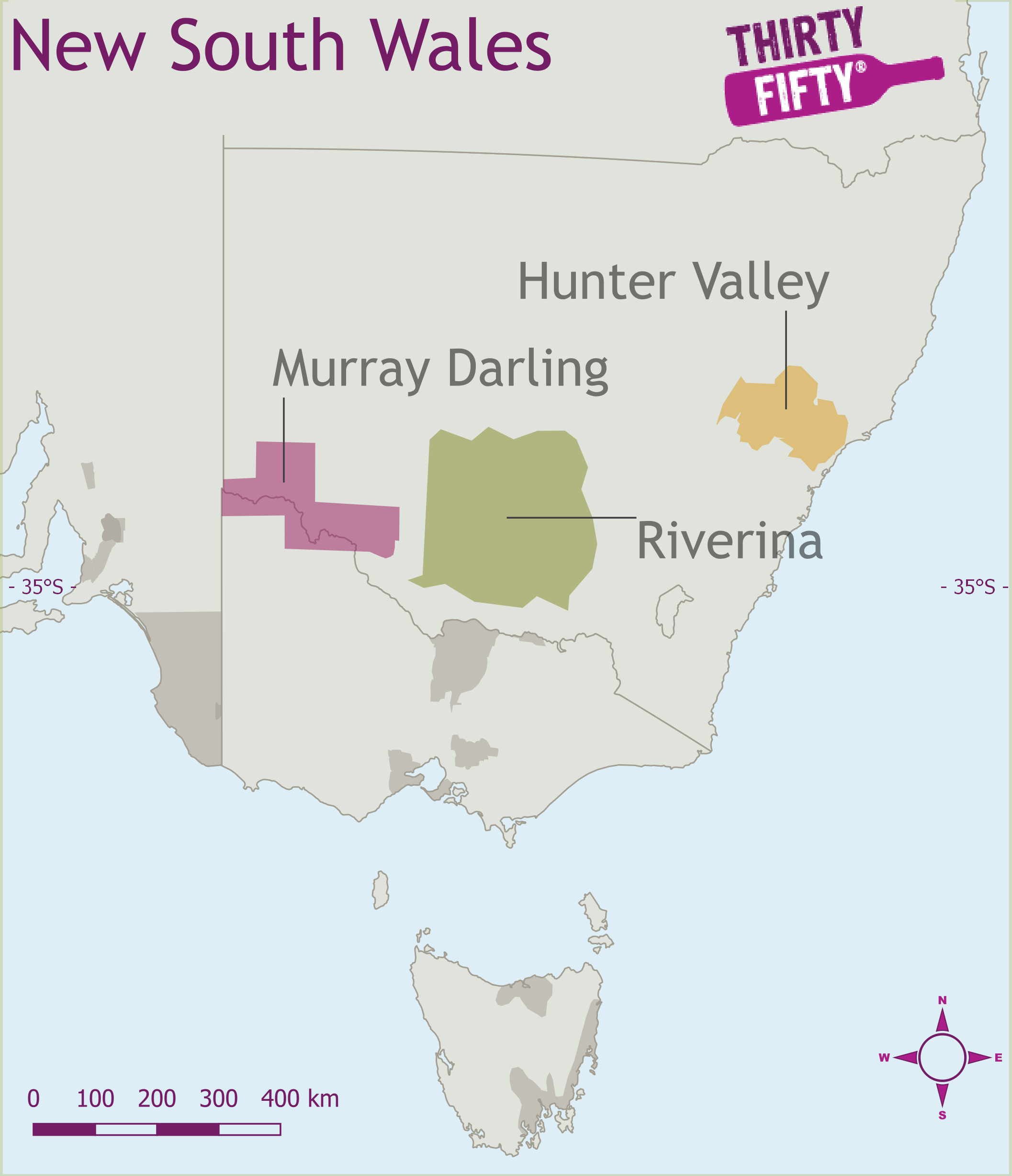 Wine Region Map