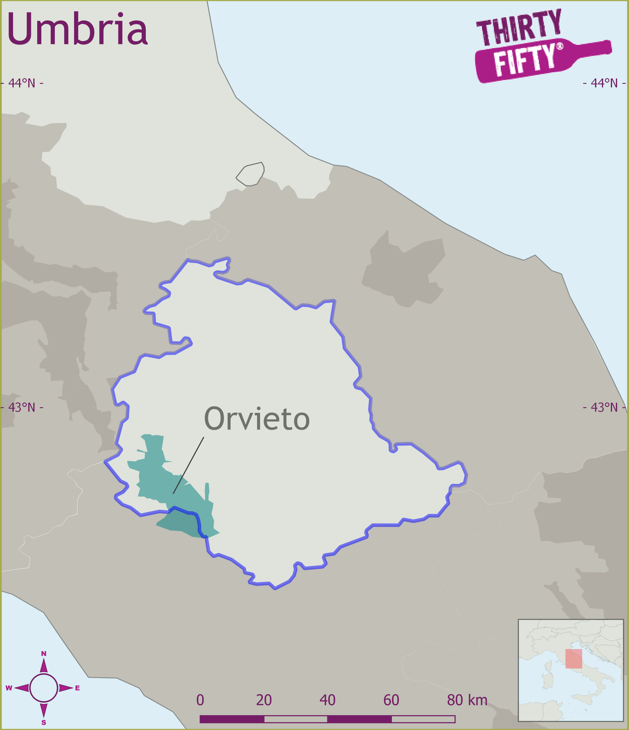Wine Region Map