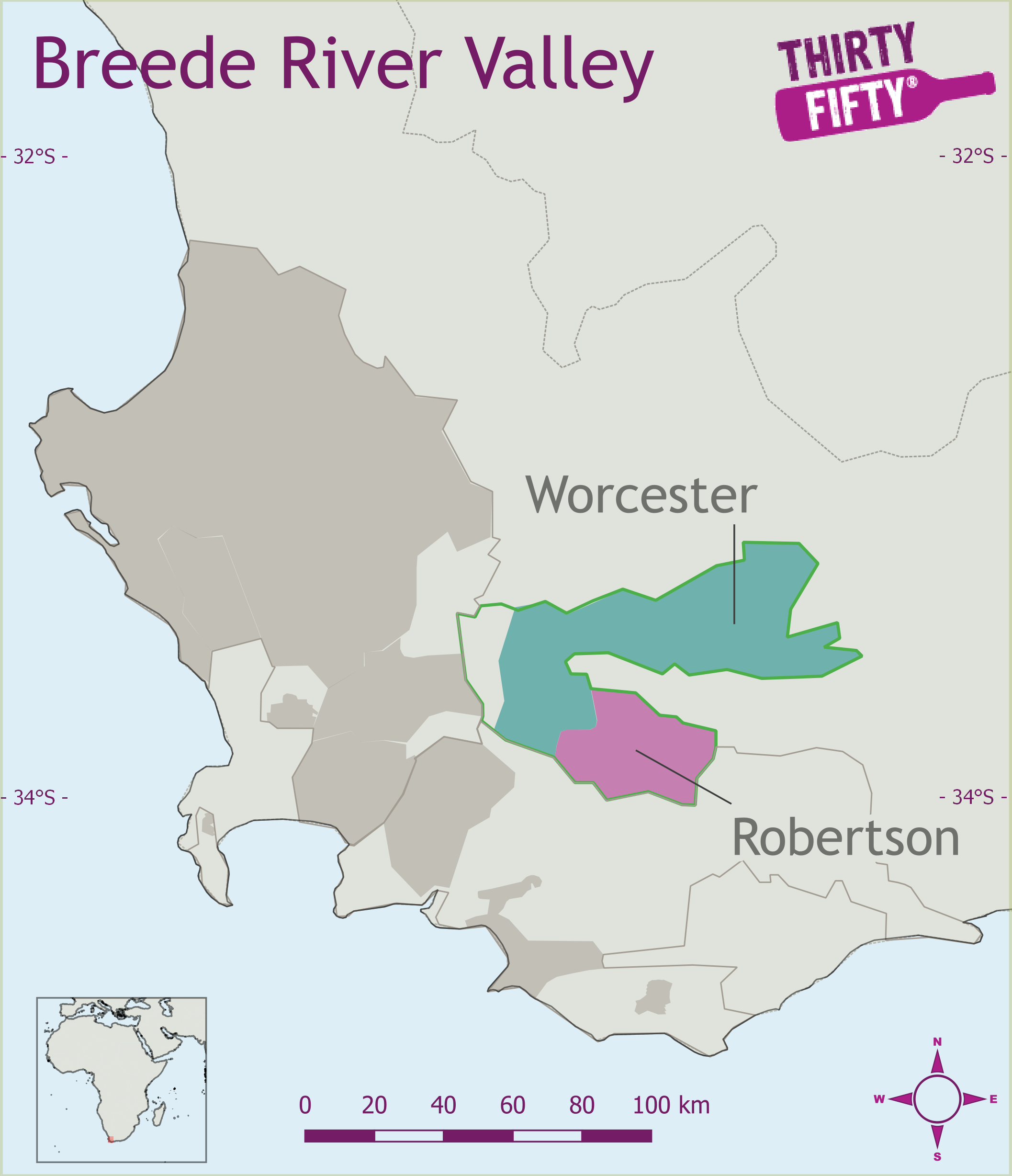 Wine Region Map Wine Region Map