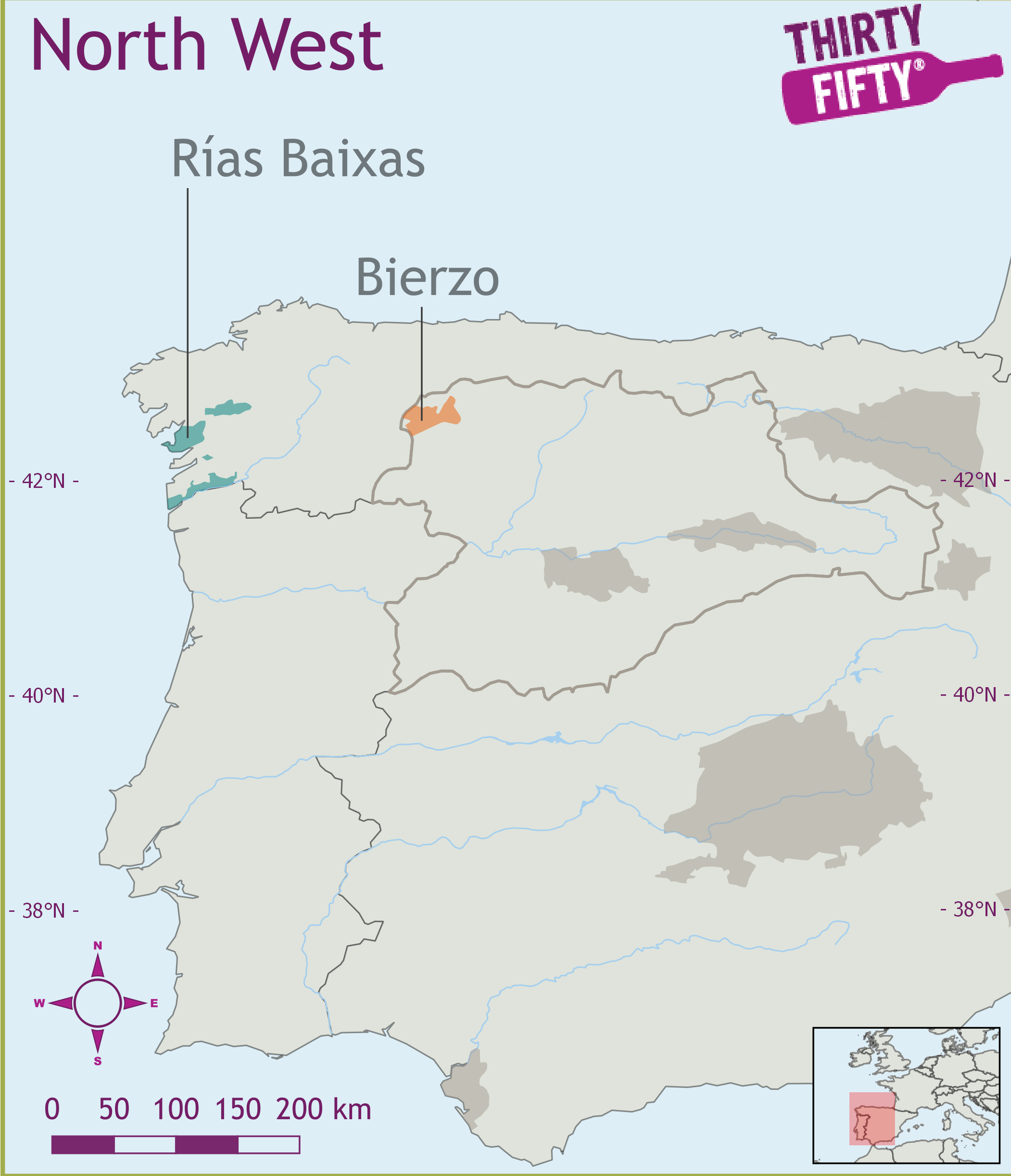 Wine Region Map Wine Region Map