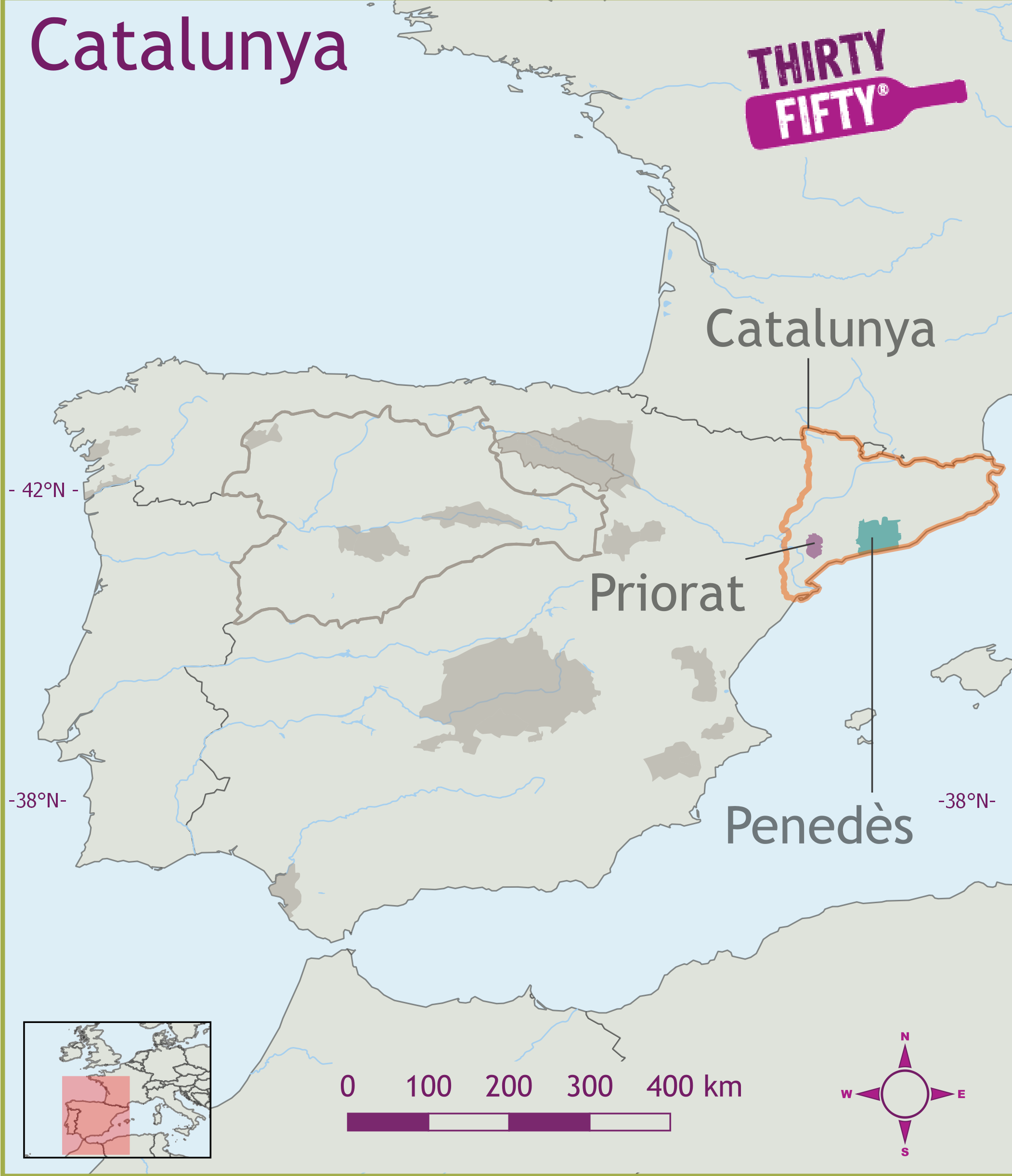 Wine Region Map Wine Region Map